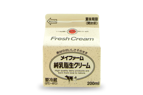 メイファーム純乳脂生クリーム