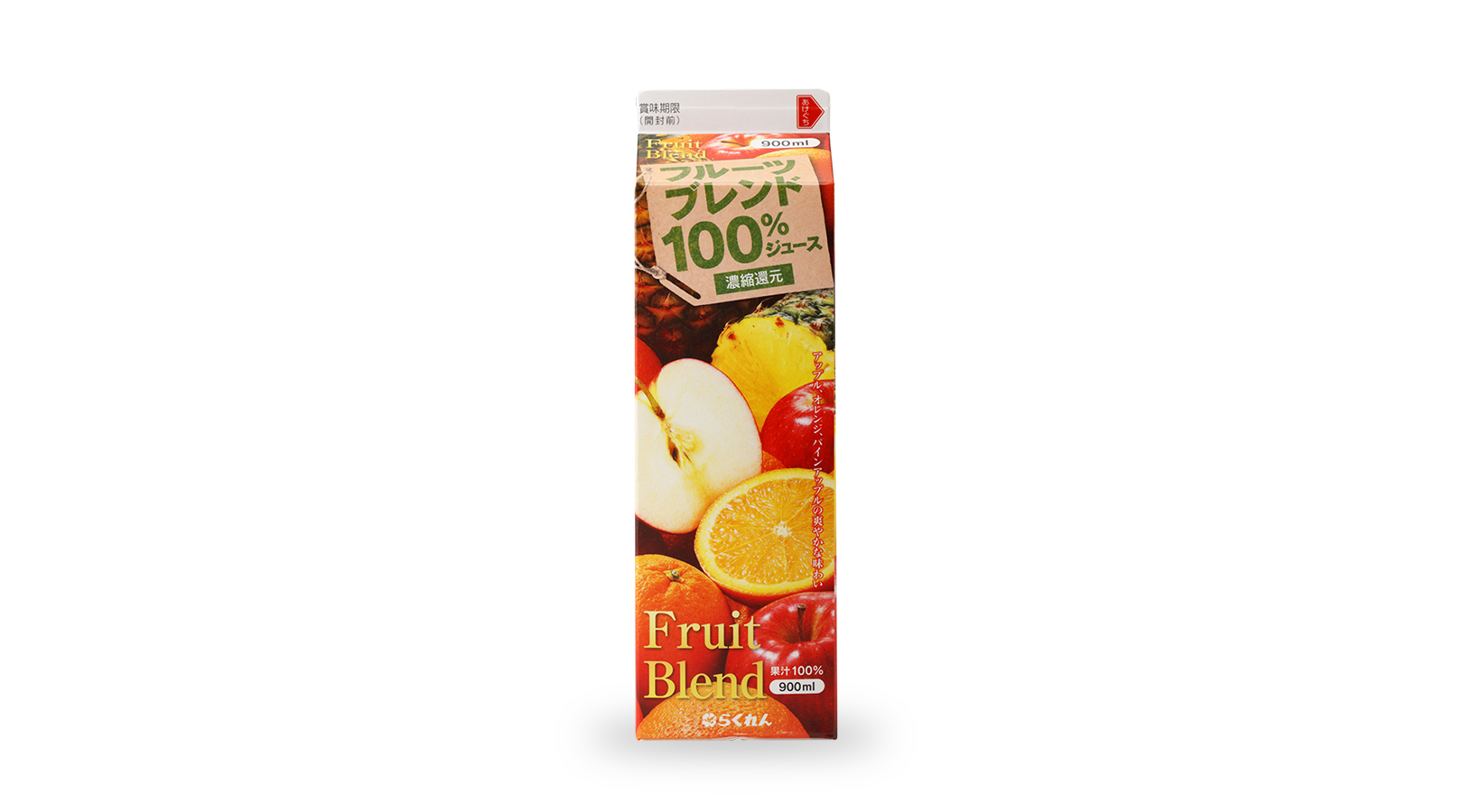 商品イメージ:フルーツブレンド100%ジュース